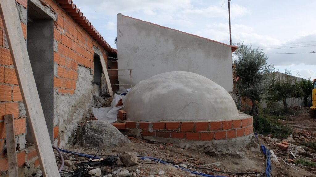 restauração do forno