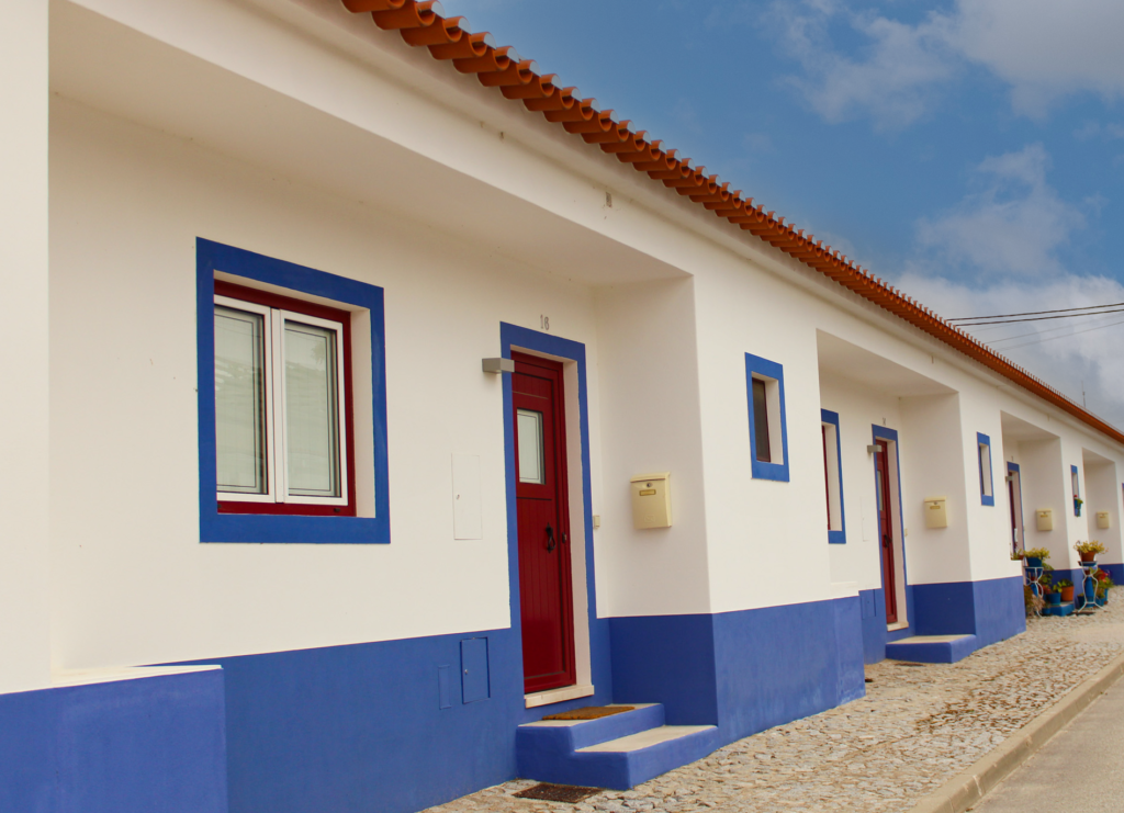 Aldeia - casas dos locais