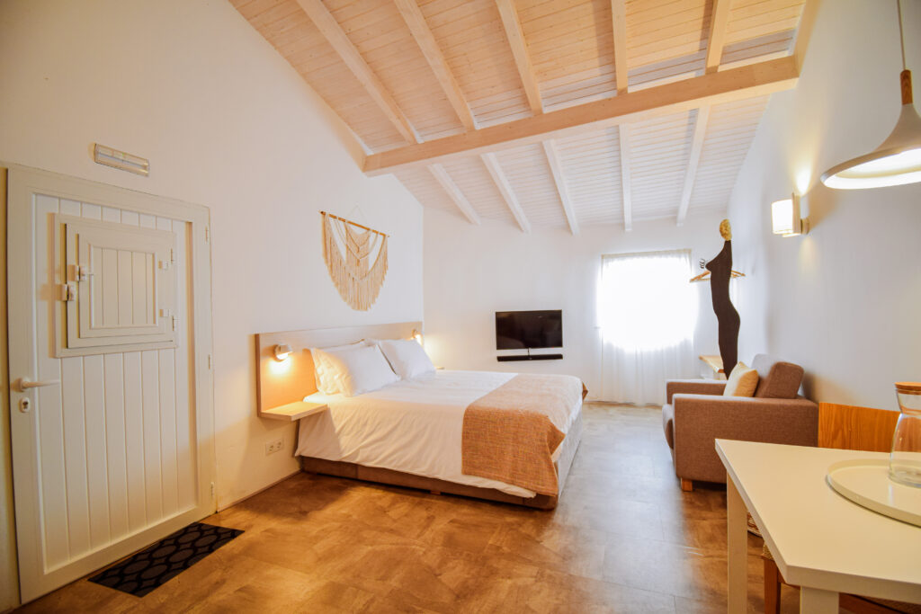 Alojamento - t0-vista do quarto